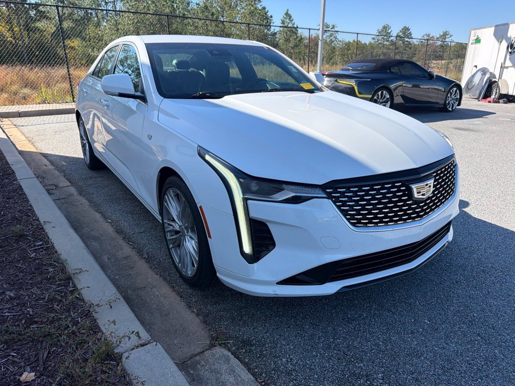 Used 2021 White Cadillac Premium Luxury image 4