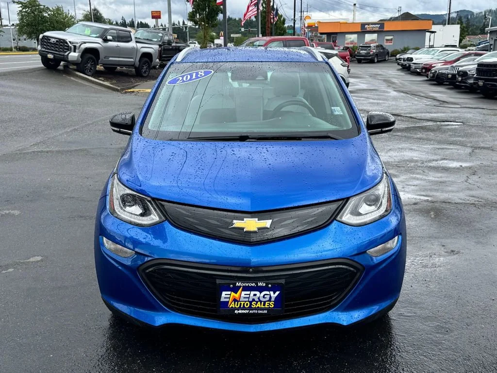 Used 2018 Chevrolet Bolt EV Premier with VIN 1G1FX6S00J4139263 for sale in North Bend, WA