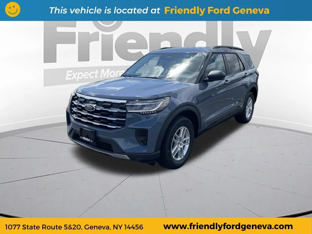 New 2026 Vapor Blue Metallic Ford Active image 1