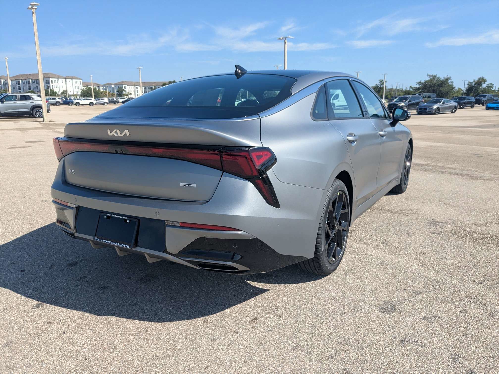 New 2026 Steel Matte Gray Kia GT-Line FWD image 5