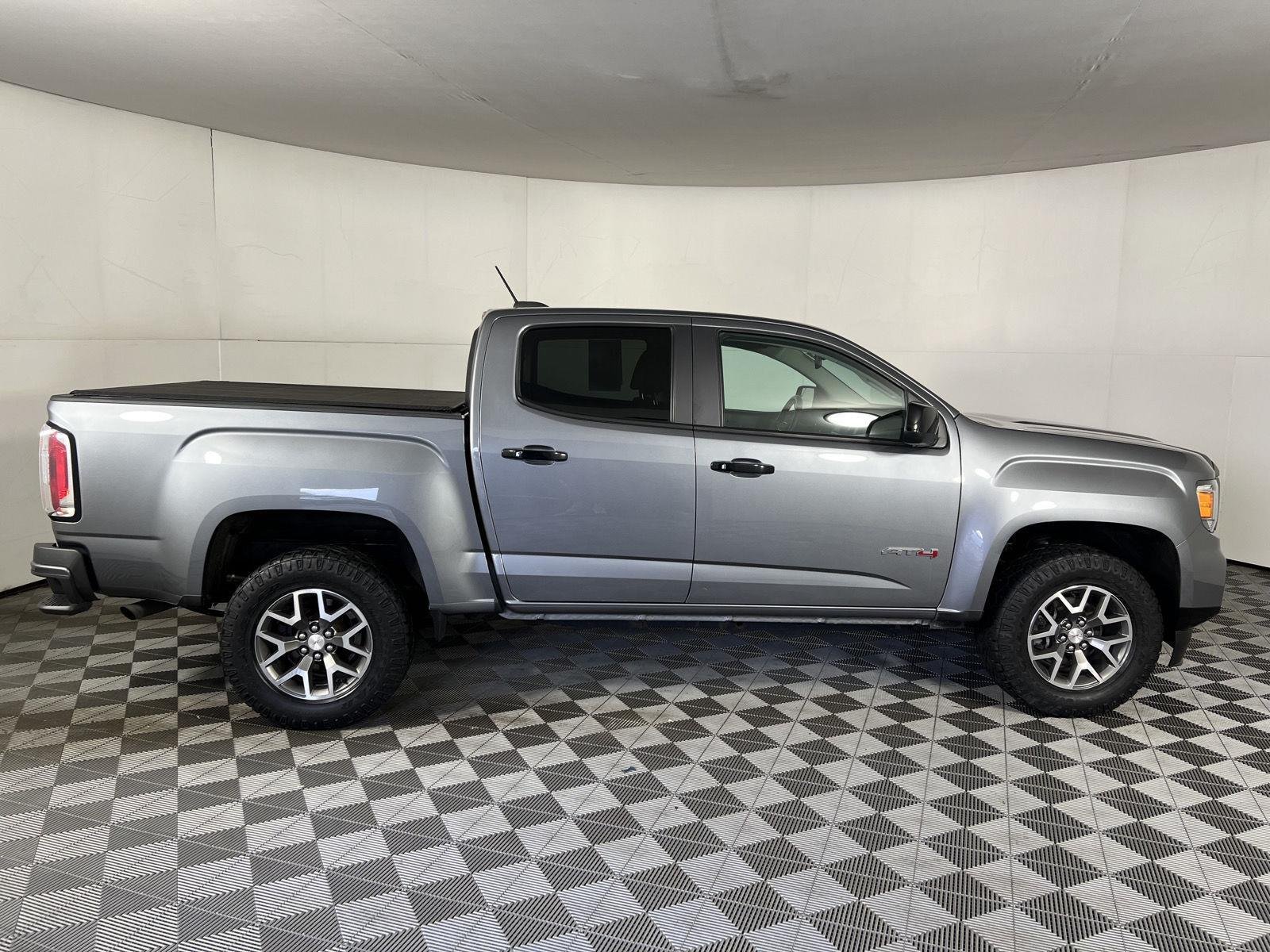 Used 2021 Satin Steel Metallic GMC 4WD AT4 w/Cloth image 11