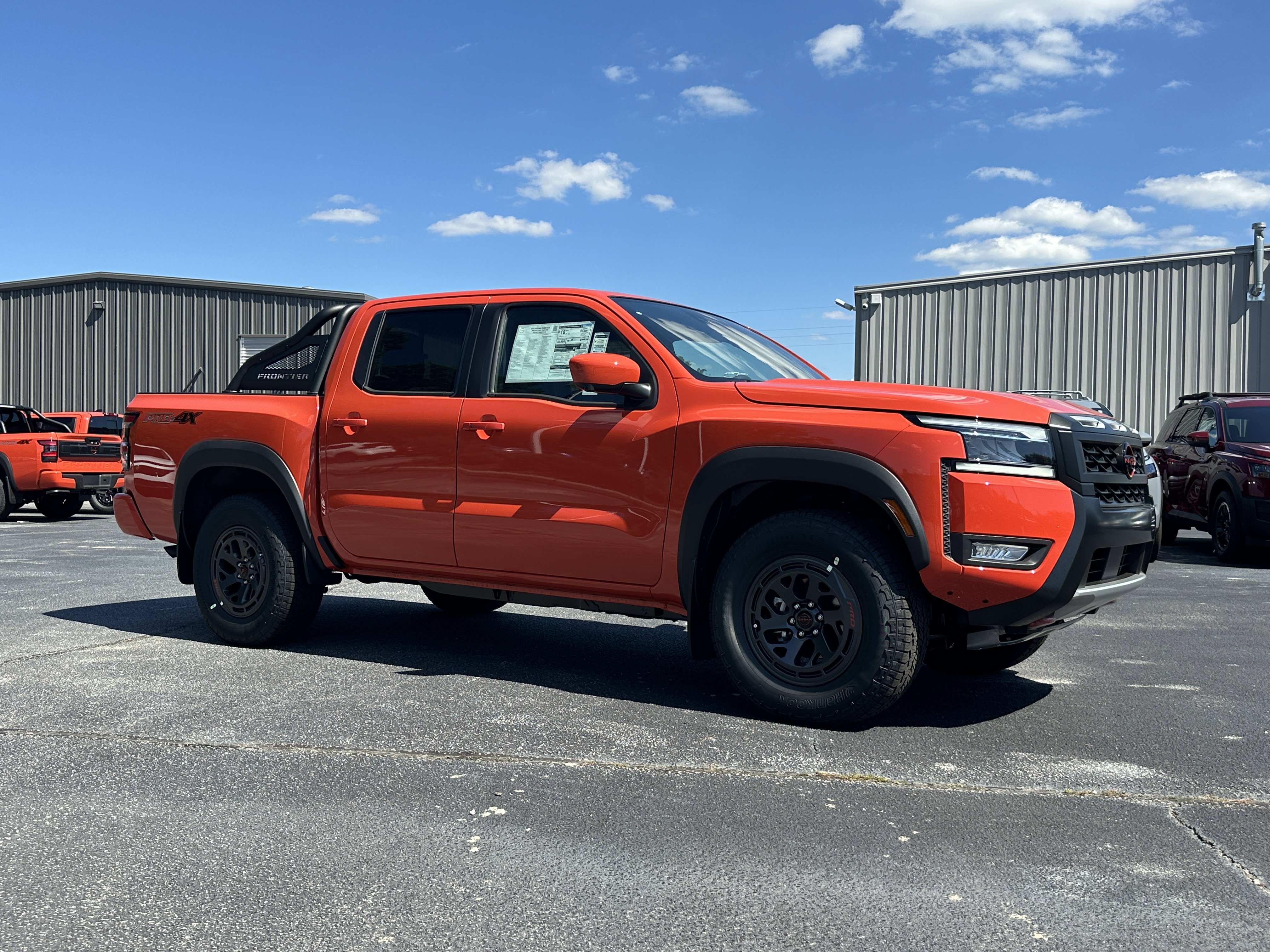 New 2025 Afterburn Orange Nissan PRO-4X image 2
