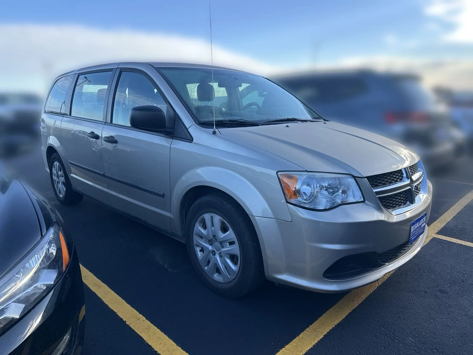 Used 2014 Dodge Grand Caravan American Value Package with VIN 2C4RDGBG2ER202821 for sale in Bismarck, ND