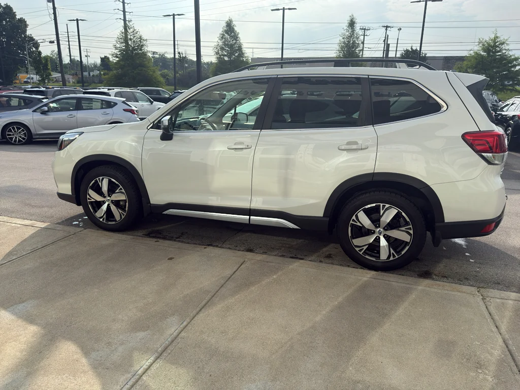 Used 2021 Crystal White Pearl Subaru Touring image 6