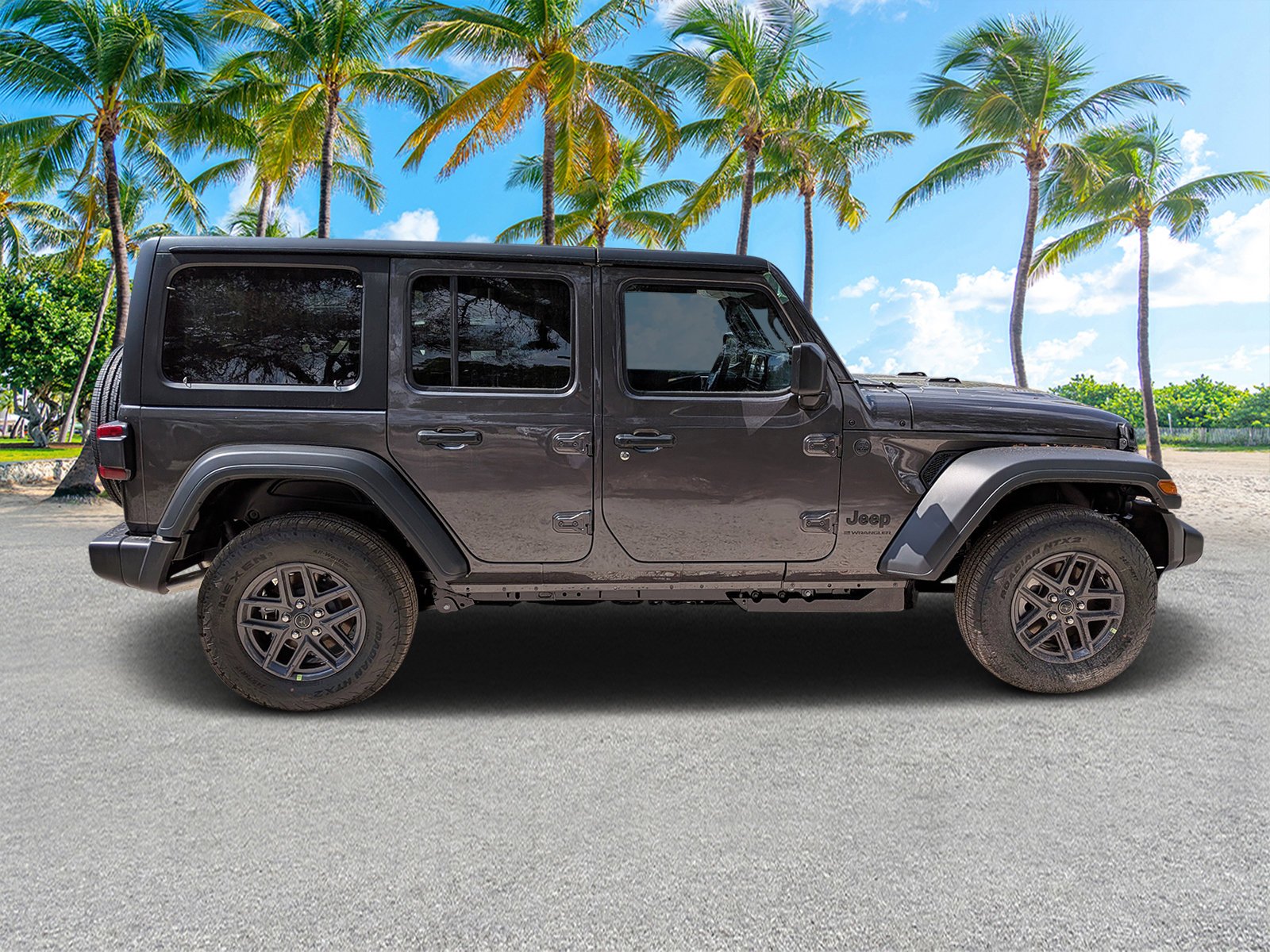 New 2026 Granite Crystal Metallic Clear-Coat Exterior Paint Jeep Sport S image 2