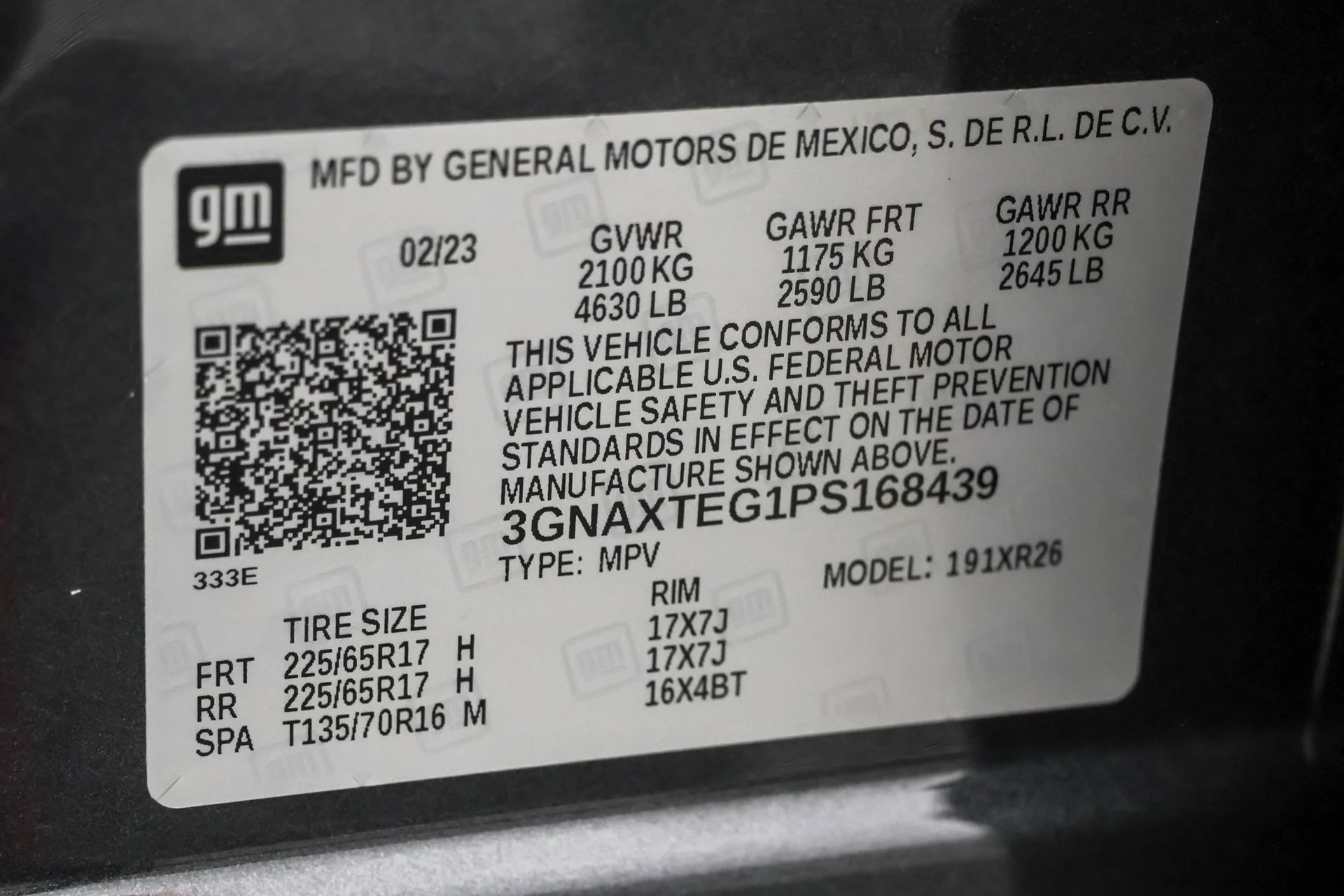 Vehicle thumbnail