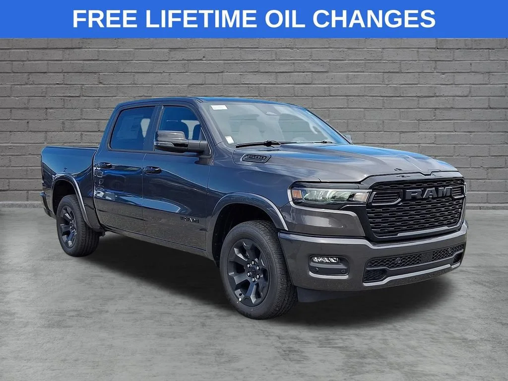 New 2027 Granite Crystal Metallic Clearcoat Ram Big Horn image 1