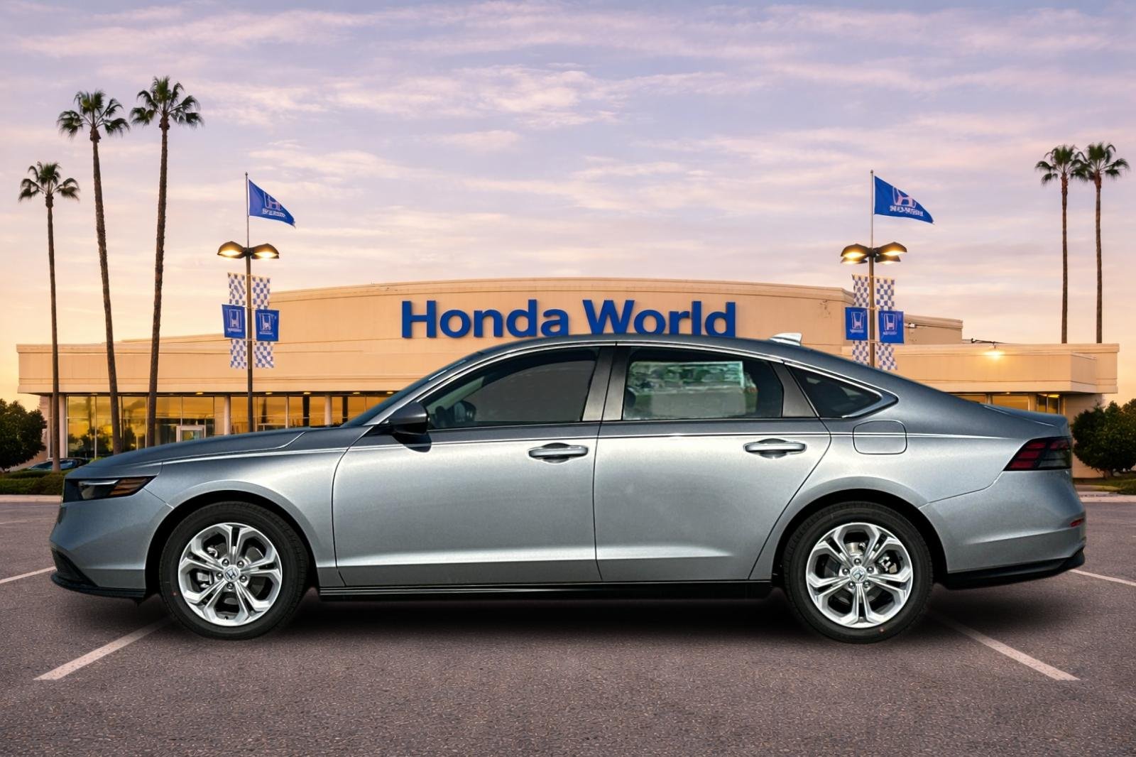 New 2026 Solar Silver Metallic Honda LX image 7