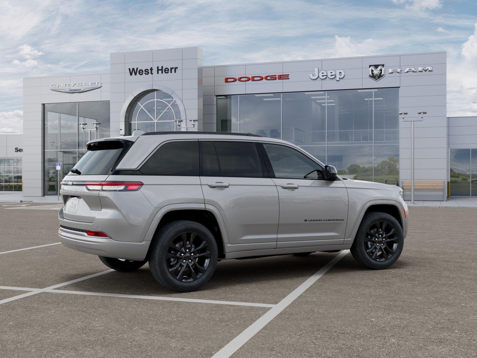 New 2026 Silver Zynith Exterior Paint Jeep GRAND CHEROKEE LIMITED RESERVE image 4