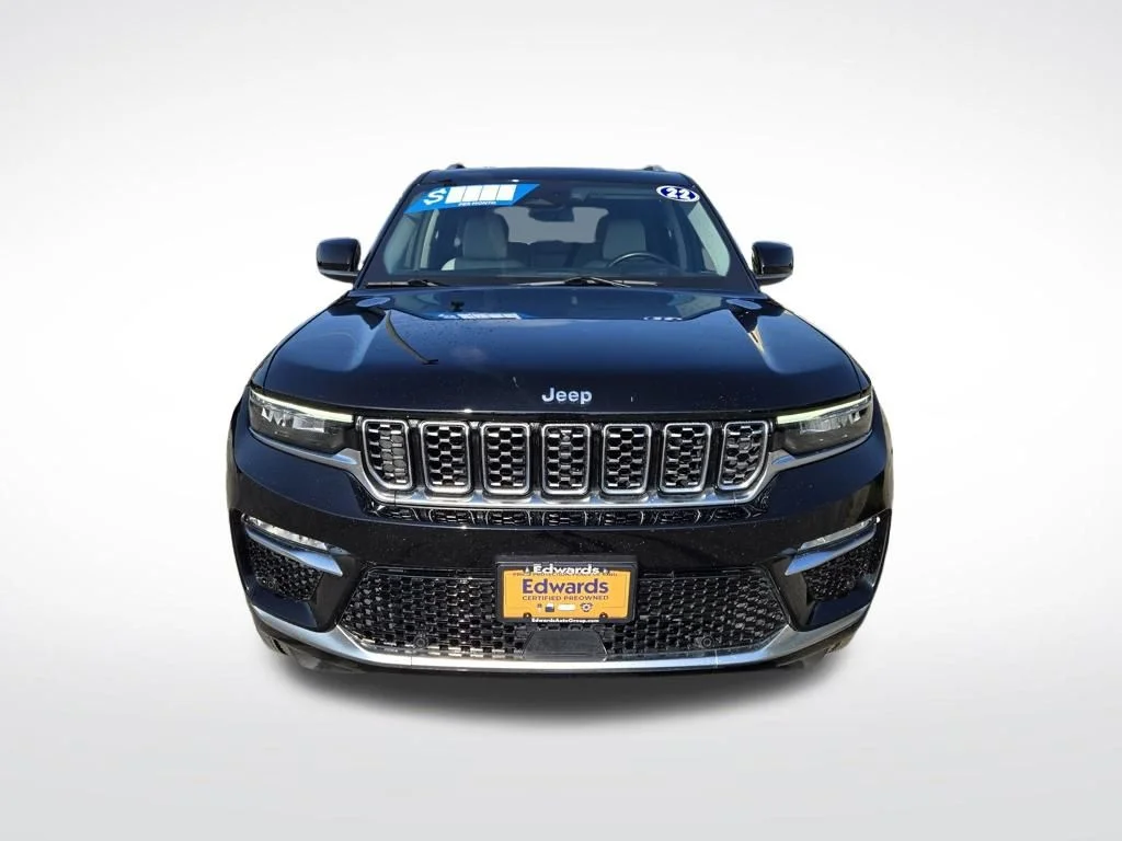 Certified Used 2022 Black Jeep Summit 4xe image 10
