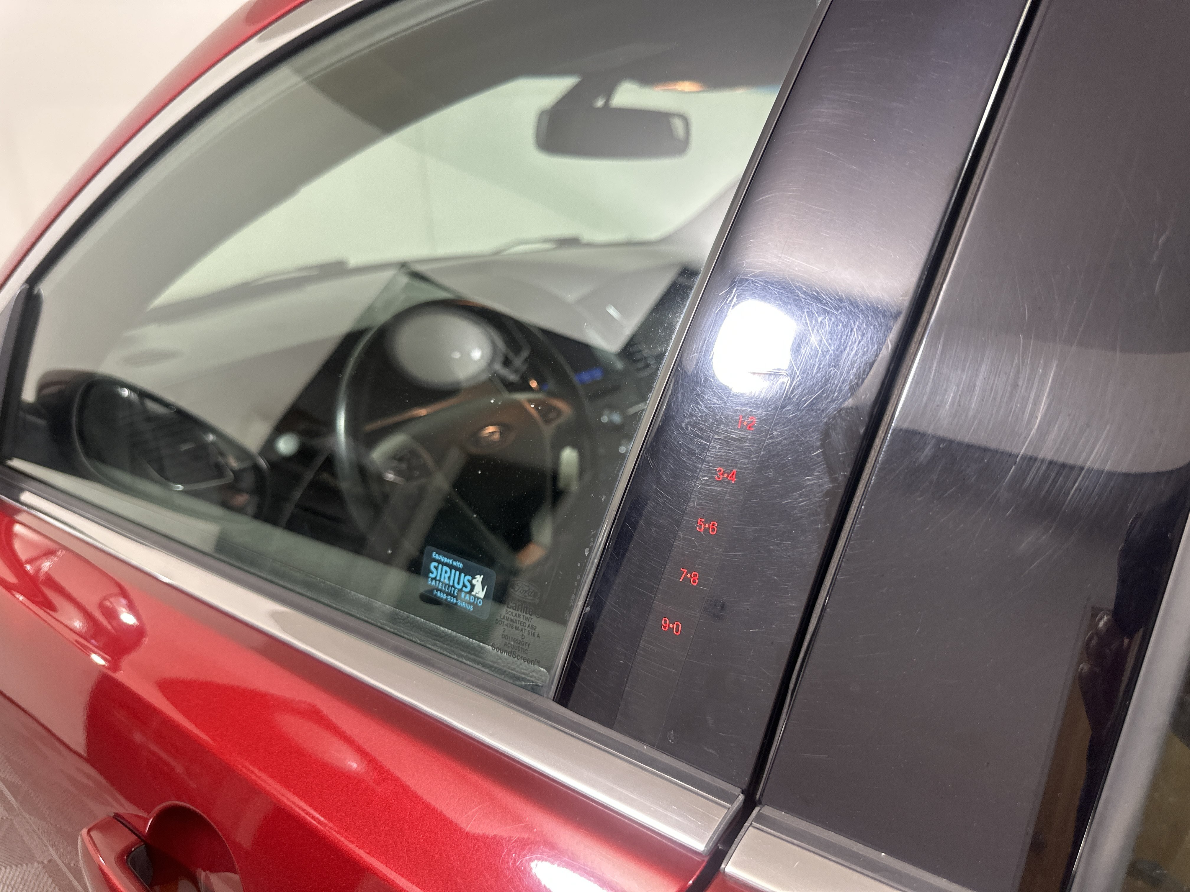 Used 2013 Ruby Red Metallic Tinted Ford SEL image 25