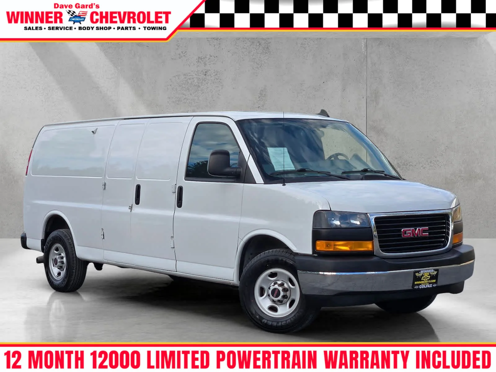 2023 GMC Savana Cargo Van