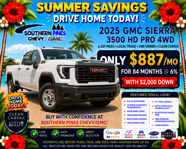 Used 2025 White GMC Pro image 5