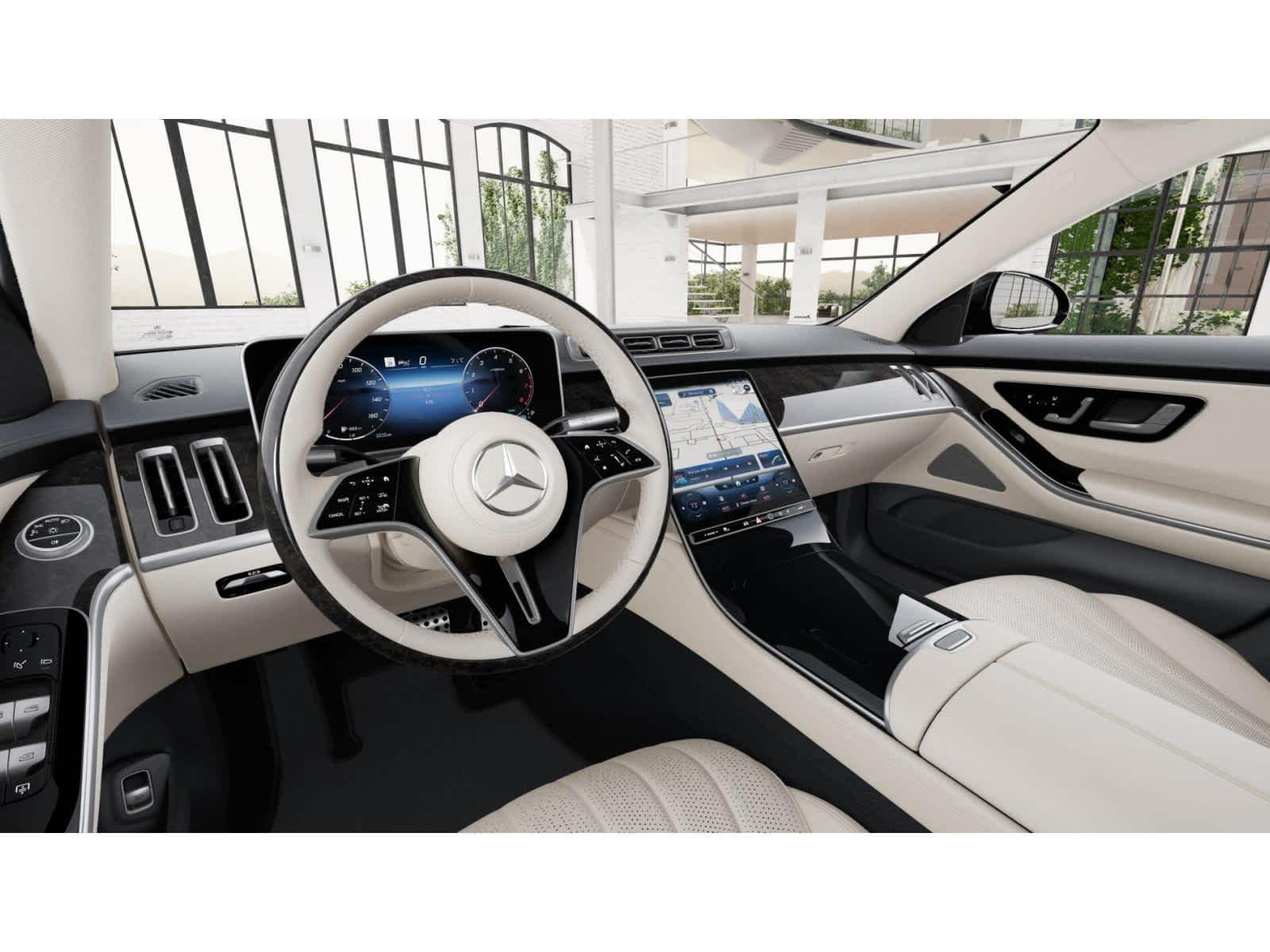 New 2026 Selenite Grey Metallic Mercedes-Benz S 500 image 2