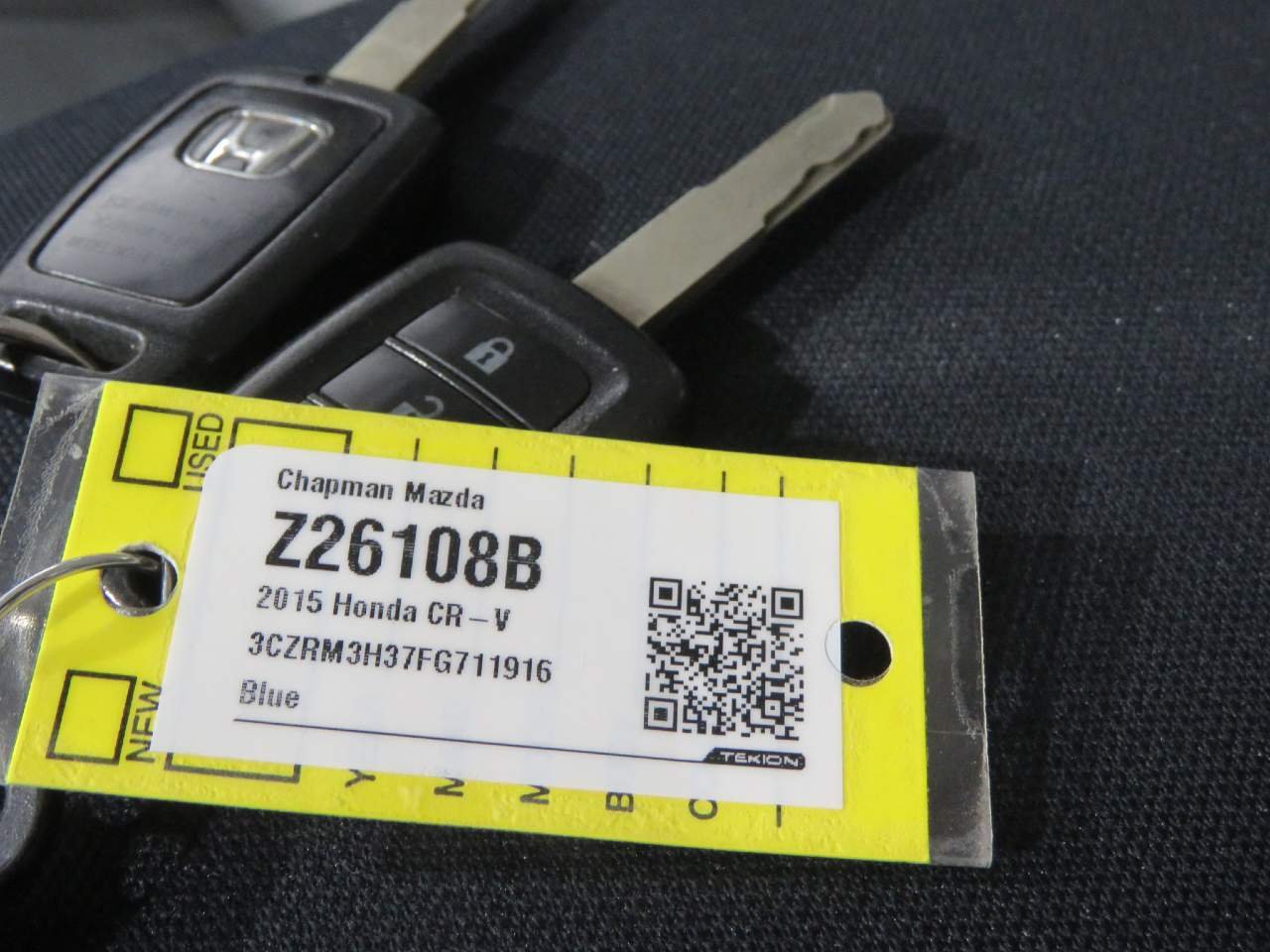 Used 2015 Obsidian Blue Pearl Honda LX image 20