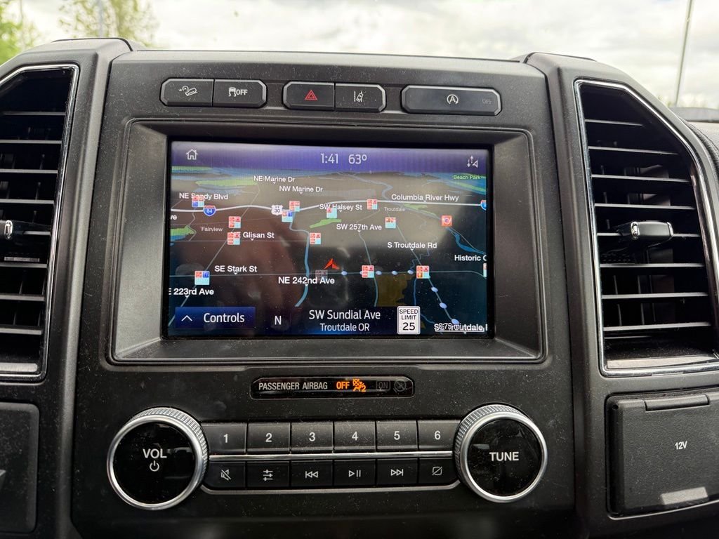 Used 2021 Agate Black Metallic Ford Limited image 14
