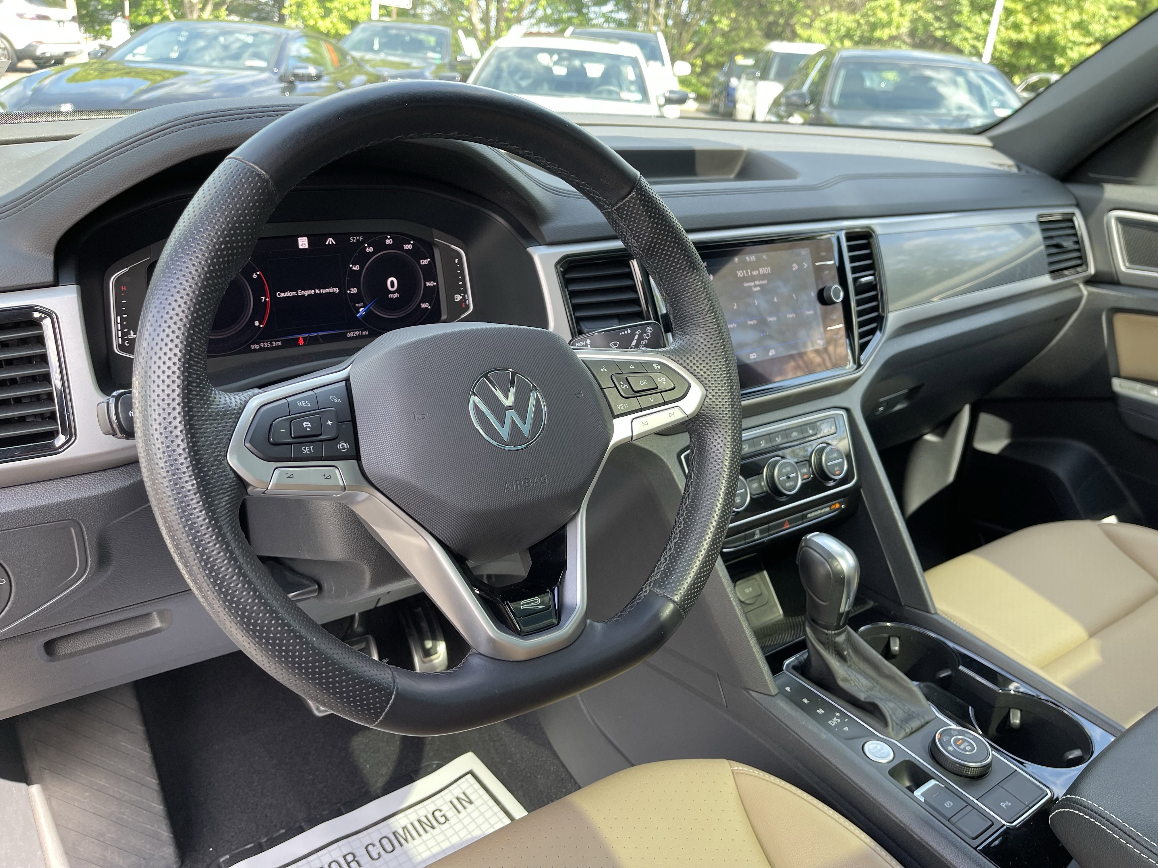 Used 2020 WHITE Volkswagen 3.6L V6 SEL R-Line image 12