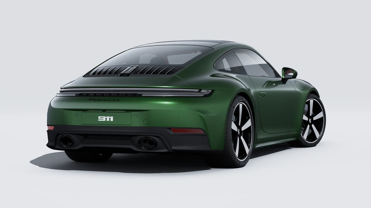 New 2027 Oak Green Metallic Neo Porsche Carrera 4S image 9