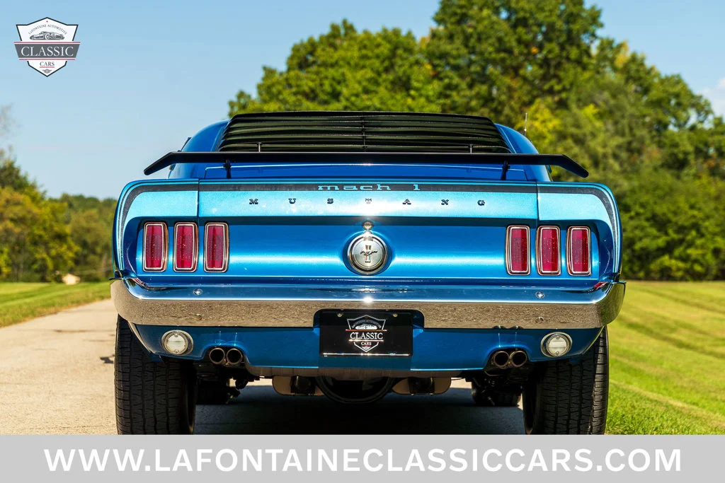 Used 1969 Blue Ford Mach 1 image 51