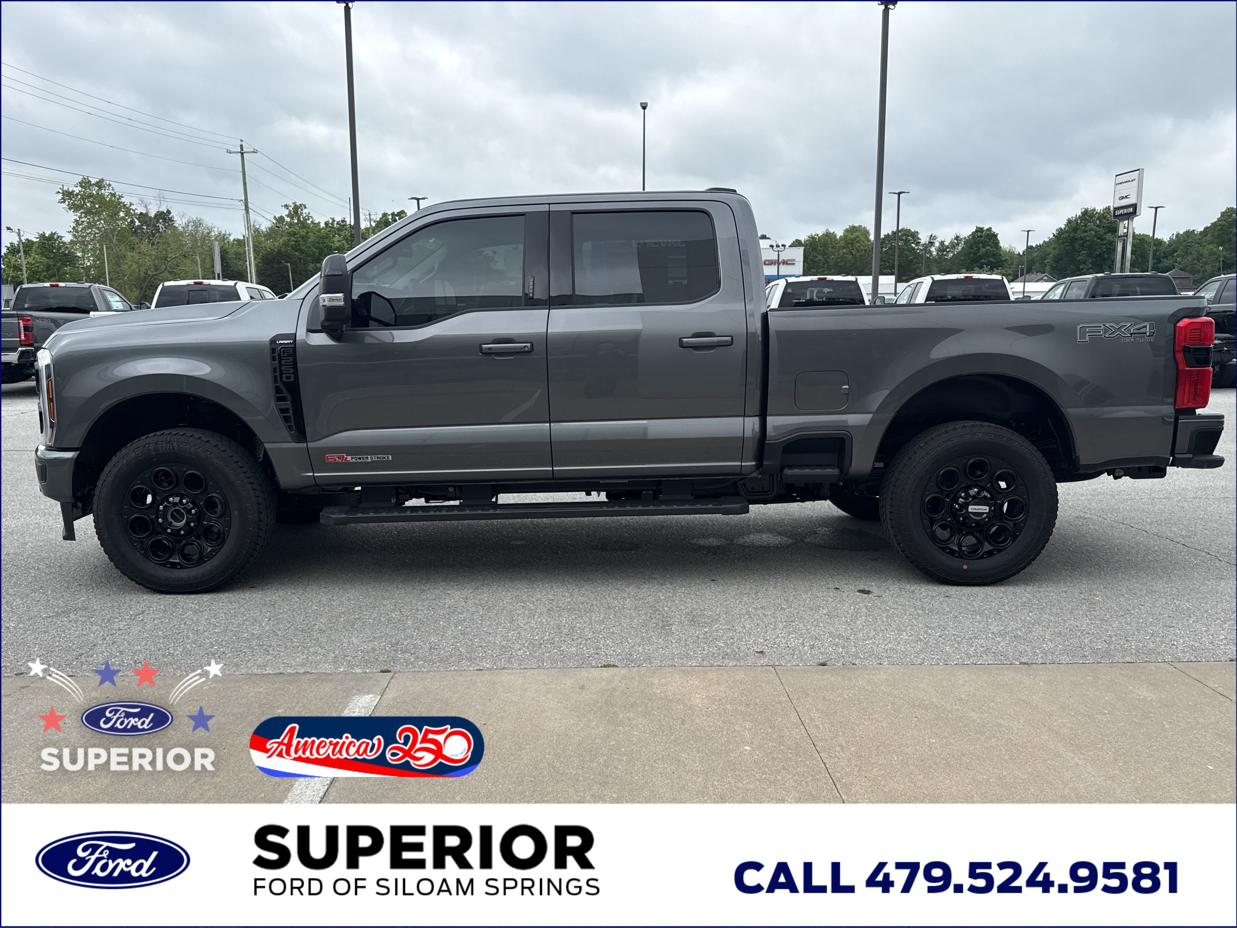New 2026 Carbonized Gray Metallic Ford Lariat 4WD image 12