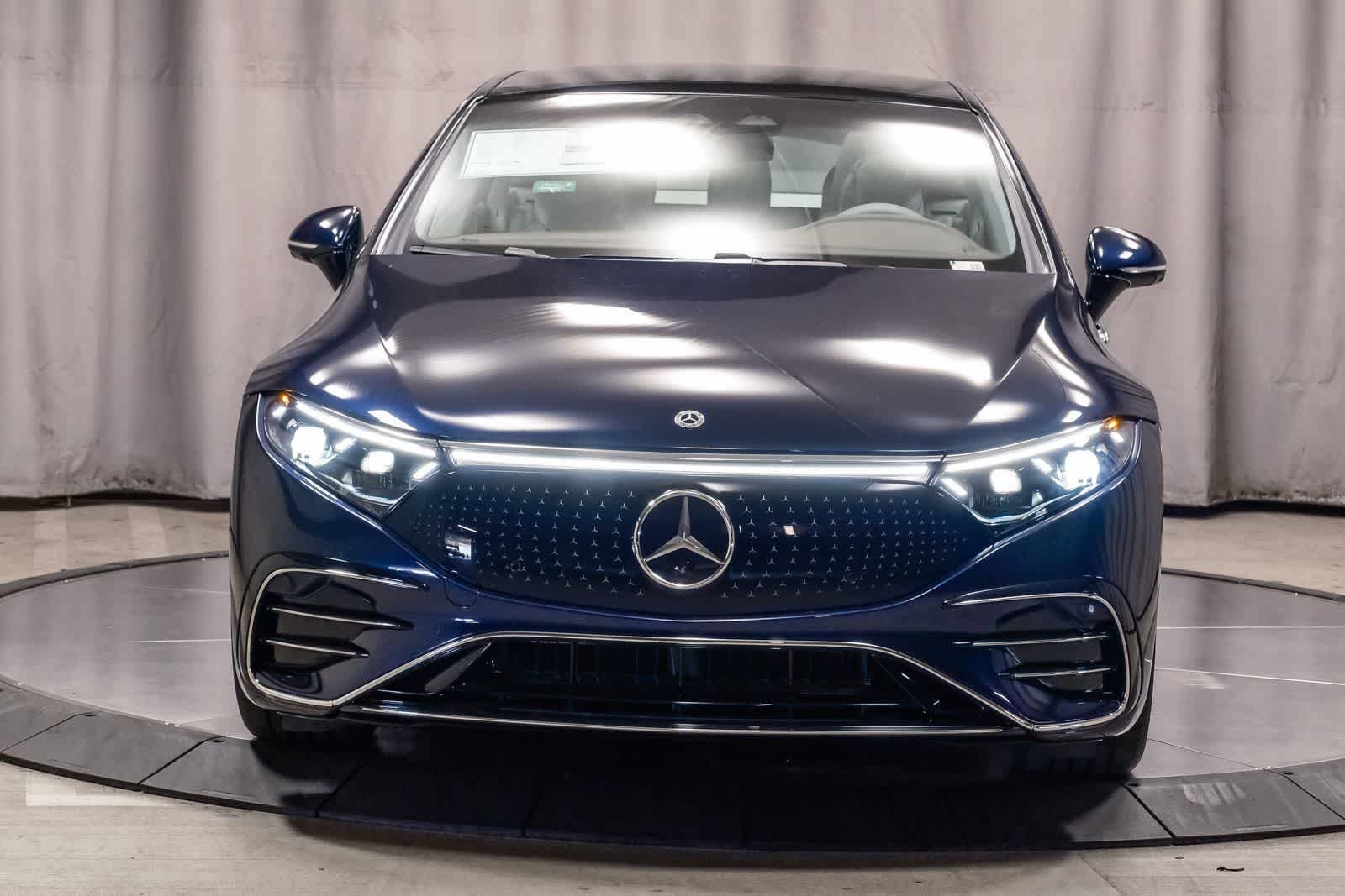 New 2026 Nautical Blue Metallic Mercedes-Benz EQS 450 image 47