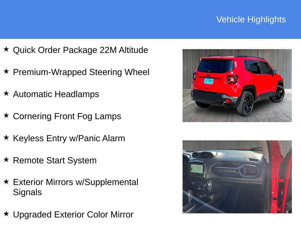 Used 2023 Red Jeep Altitude image 5
