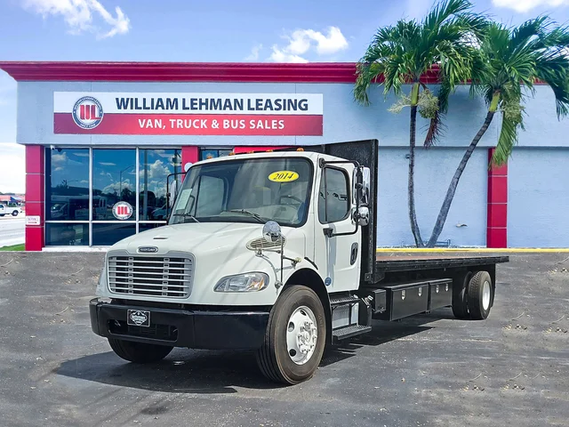 2014 Freightliner Flat Bed M2 ONLY $27,900 106 Medium Duty