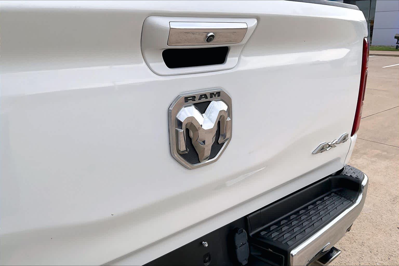 Used 2022 Bright White Clearcoat Ram Laramie image 9