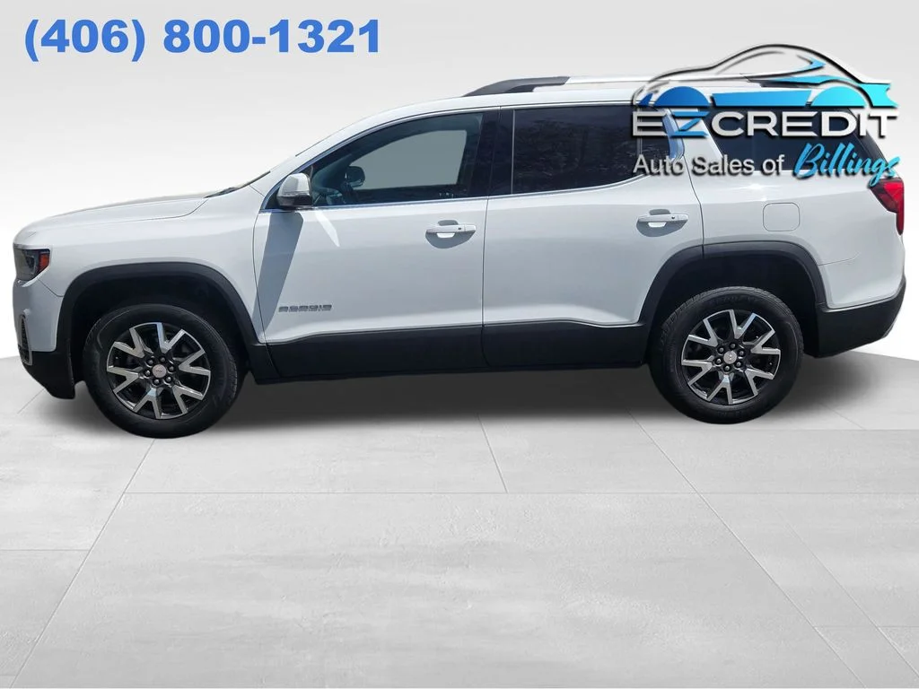 Used 2021 White GMC SLE image 1