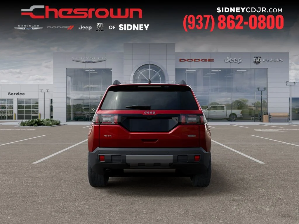New 2026 Red Hot Pearl-Coat Exterior Paint Jeep Overland image 7
