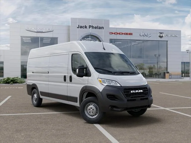 New 2026 Bright White Clear-Coat Exterior Paint RAM 2500 High Roof Cargo Van 159 WB image 31