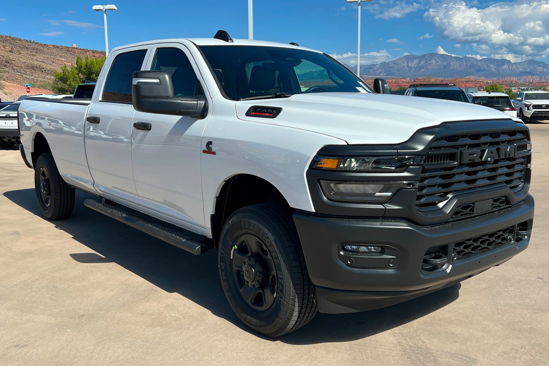New 2027 Bright White Clear-Coat Exterior Paint RAM Tradesman image 8