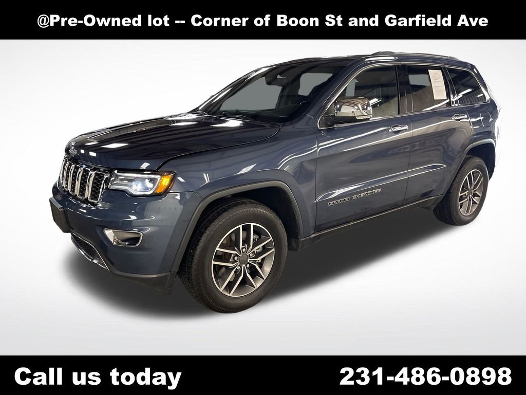 Used 2021 Blue Jeep Limited image 1