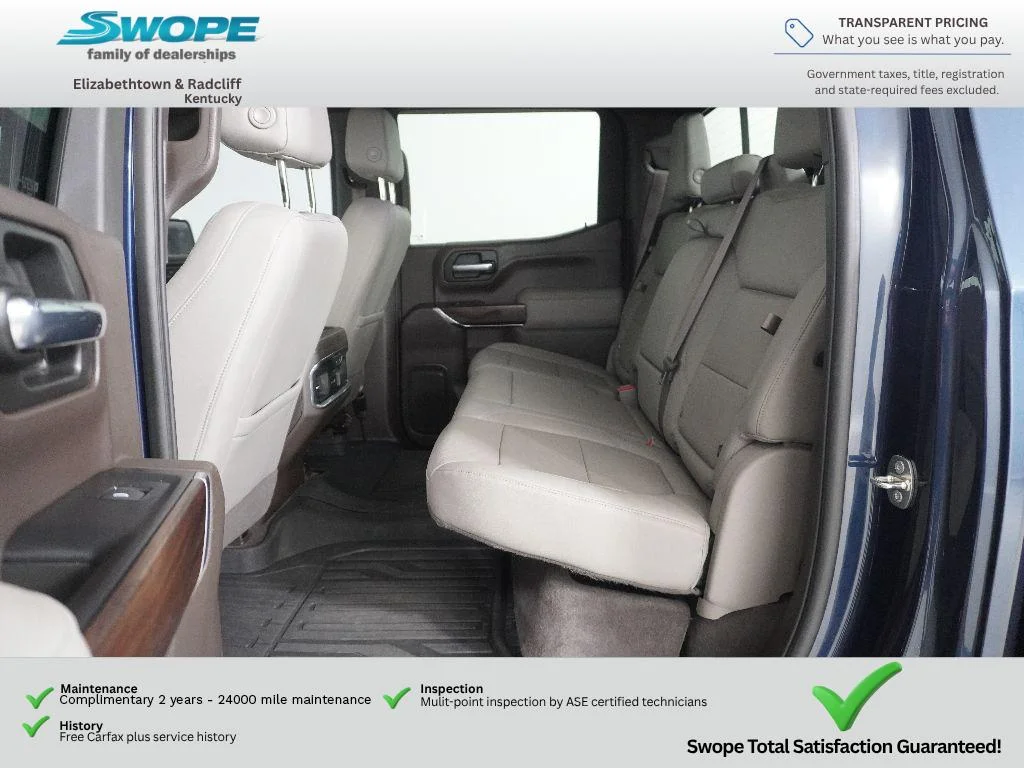 Used 2020 Pacific Blue Metallic GMC SLT image 12