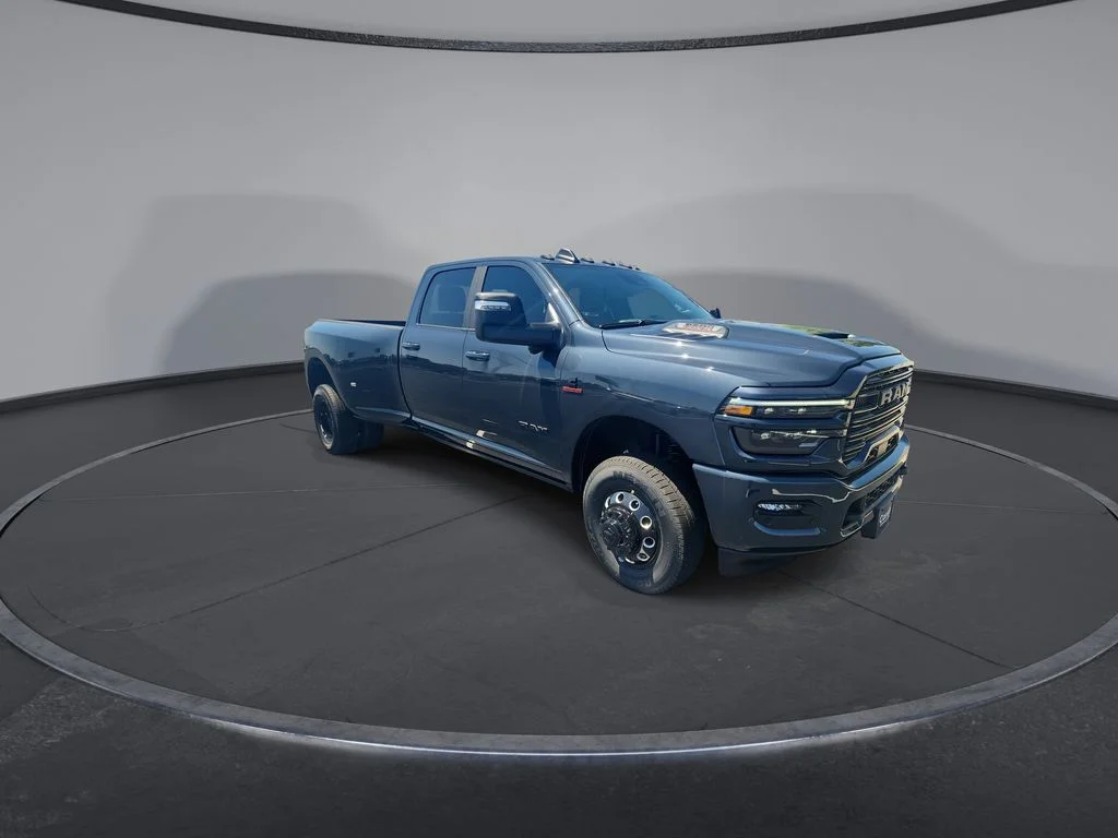 New 2026 Forged Blue Metallic Exterior Paint RAM Laramie image 2