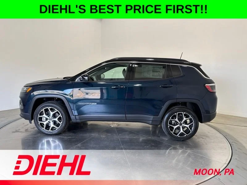 New 2026 Fathom Blue Pearl-Coat Exterior Paint Jeep Limited image 4