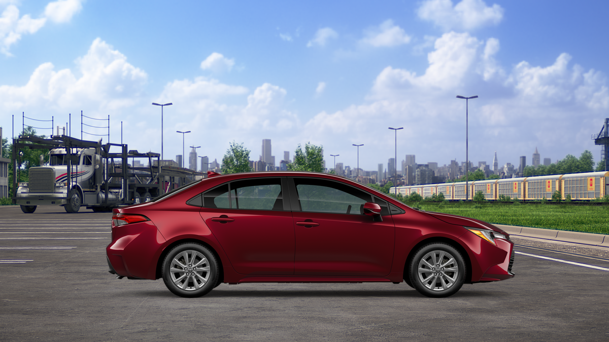 New 2026 Ruby Flare Pearl Toyota LE image 12