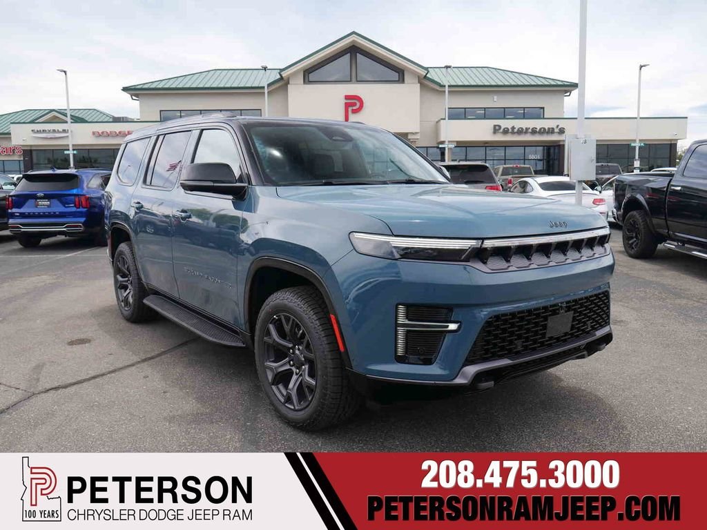 New 2026 Steel Blue Jeep Grand Wagoneer image 1