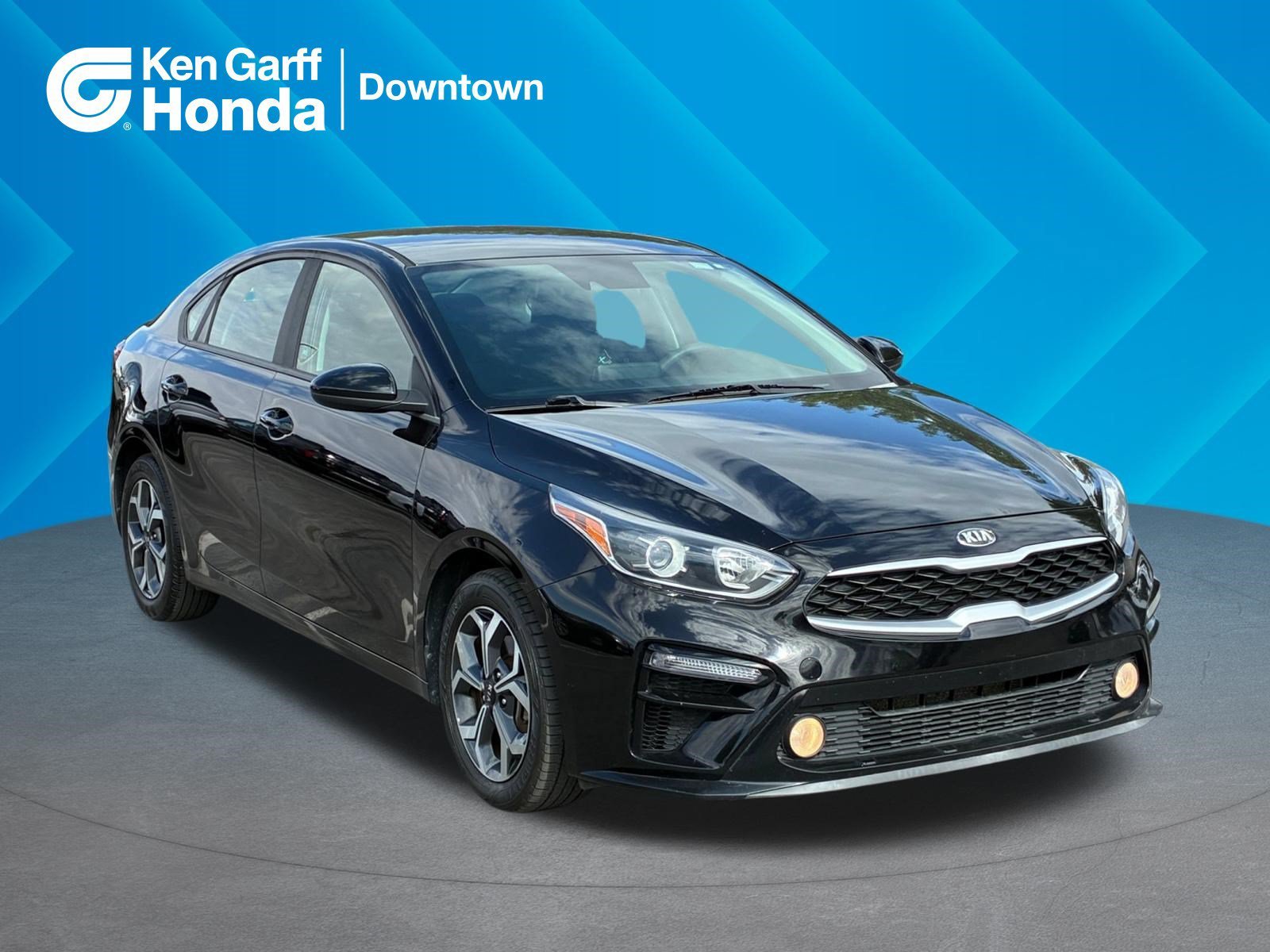 Used 2019 Aurora Black Kia LXS image 1