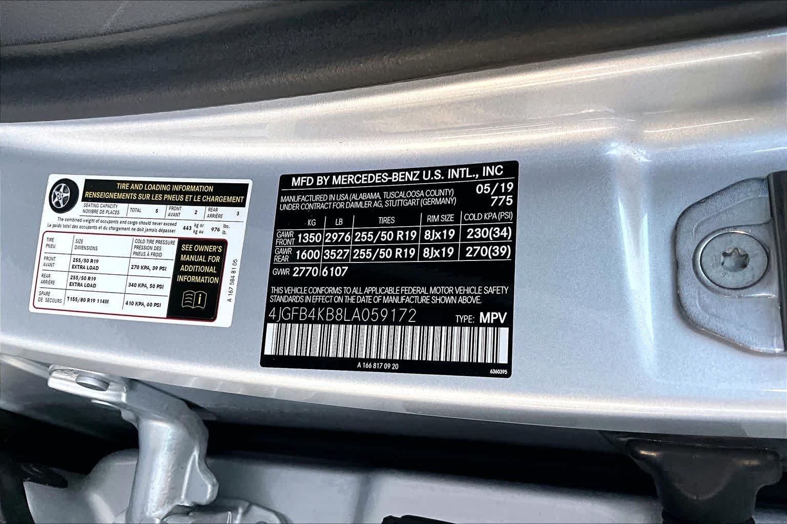 Used 2020 Iridium Silver Metallic Mercedes-Benz GLE 350 image 38