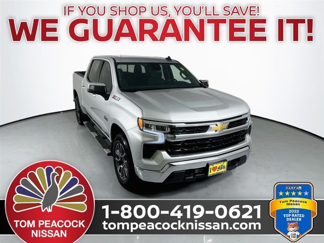 Pre-Owned 2022 Chevrolet Silverado 1500 LT With Navigation &amp; 4WD