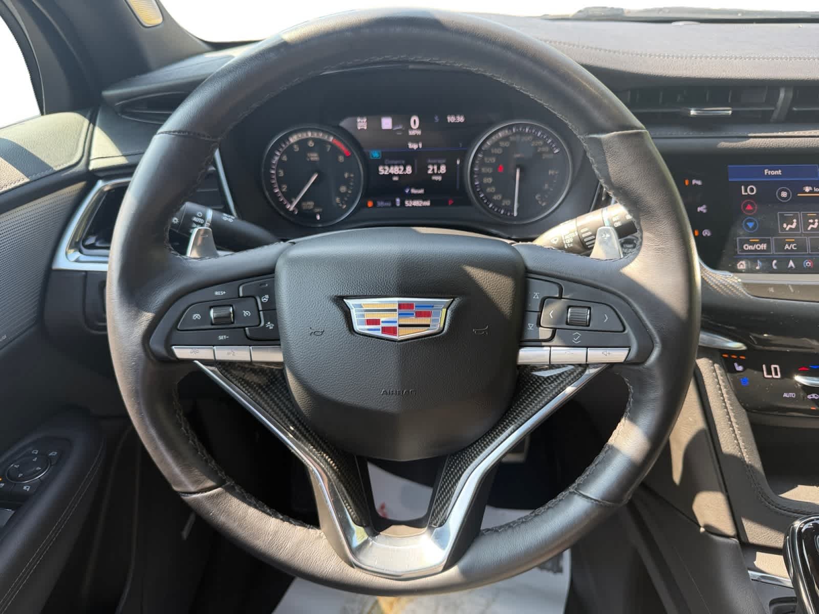 Used 2023 Stellar Black Metallic Cadillac AWD Sport image 13