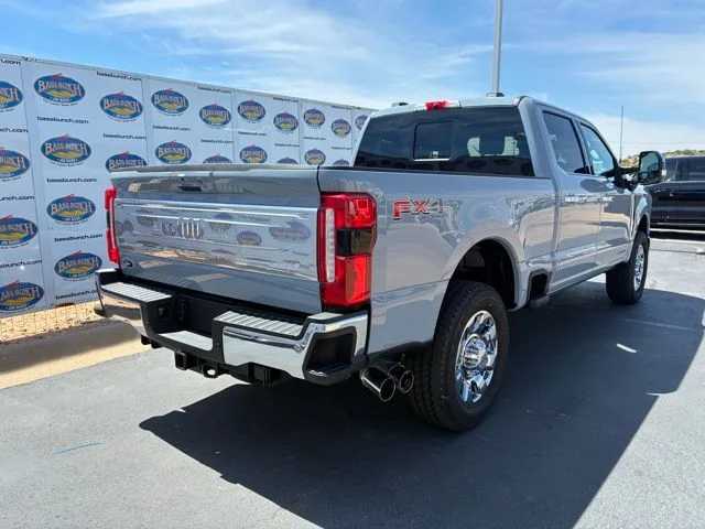 New 2026 Glacier Gray Metallic Tri-Coat Ford King Ranch image 4