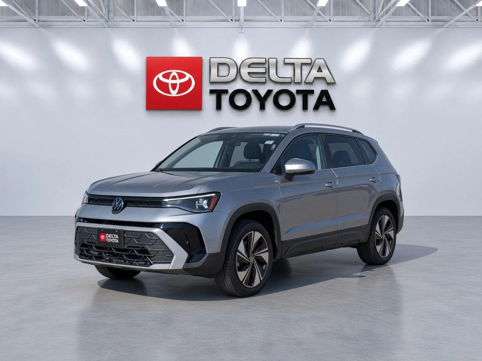 Used 2025 Pyrite Silver Metallic Volkswagen SE image 1