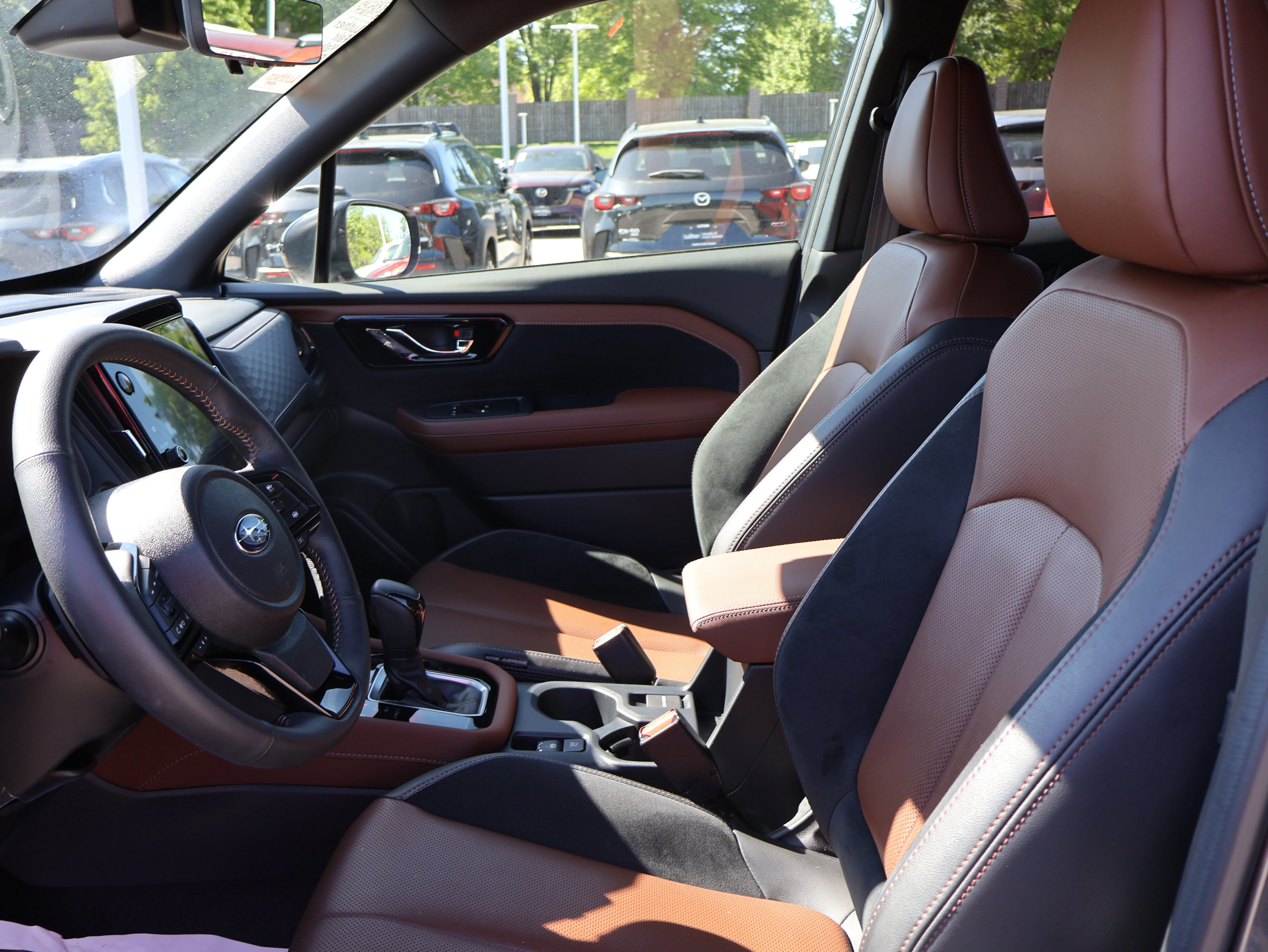 Used 2025 Magnetite Gray Metallic Subaru Touring Hybrid image 22