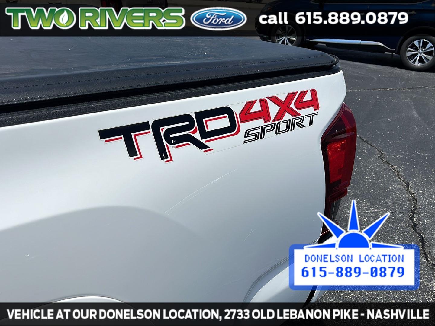 Used 2019 Super White Toyota TRD Sport image 7