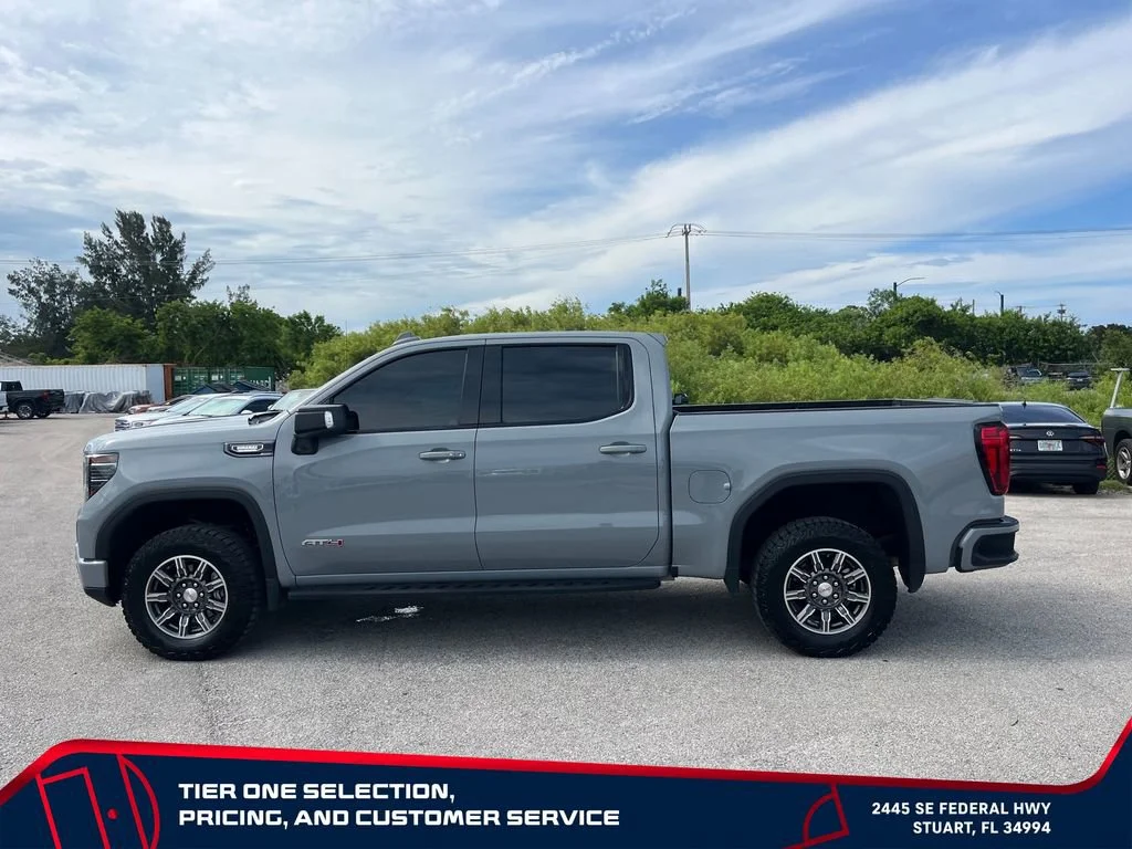 Used 2024 Thunderstorm Gray GMC AT4 image 4