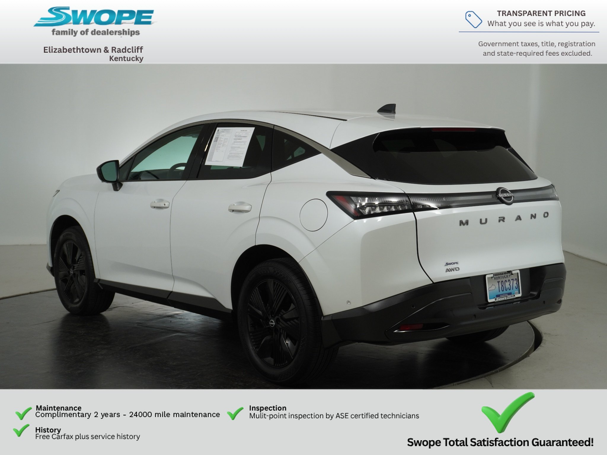 Used 2025 Everest White Pearl Tricoat Nissan SV image 6