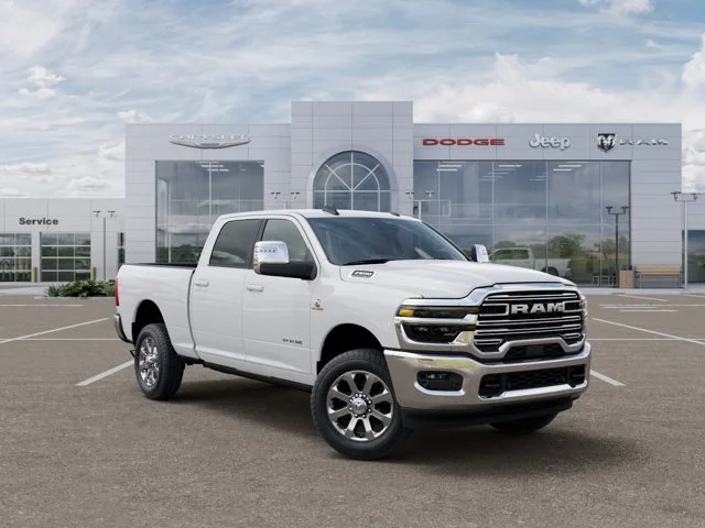 New 2026 Bright White Clear-Coat Exterior Paint RAM Laramie image 6