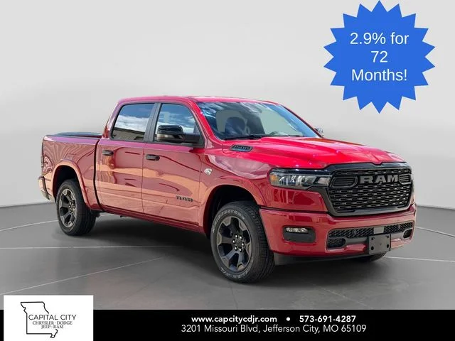 New 2026 Molten Red Pearl-Coat Exterior Paint RAM Big Horn/Lone Star image 1